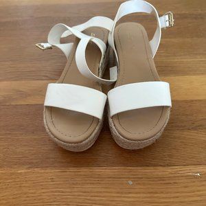 White Soda Espadrilles Size 7.5